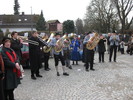 Musiker beim Christkindlanblasen