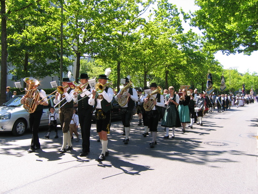 Umzug Maibaumverein St. Markus Neuaubing e.V.