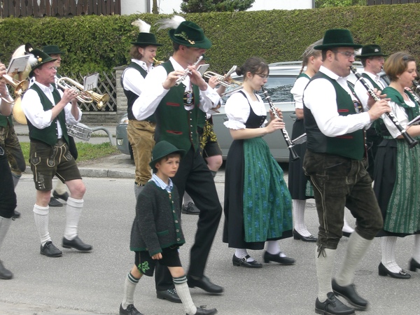 Festzug, Marschierübung