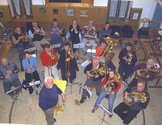 Aufnahme bei der Probe Anfang November 2006