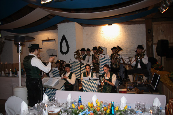 Frontaler Blick auf die Bühne